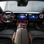 Surprise! The new Mercedes-AMG GT 4-Door’s interior is dominated by screens